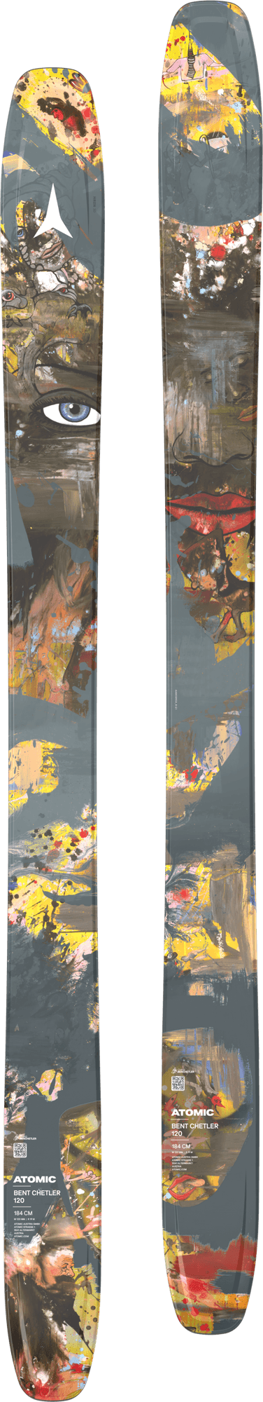 Atomic Bent Chetler 120 top sheet, image © Atomic