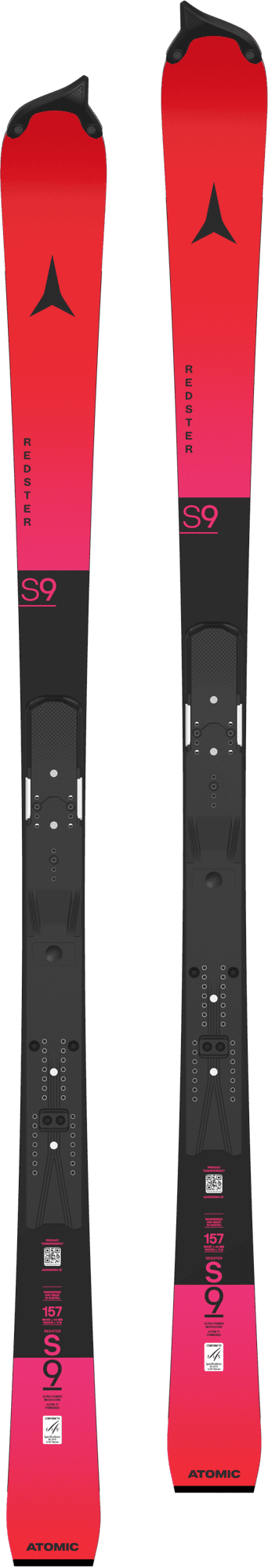 Atomic Redster S9 FIS W top sheet, image © Atomic