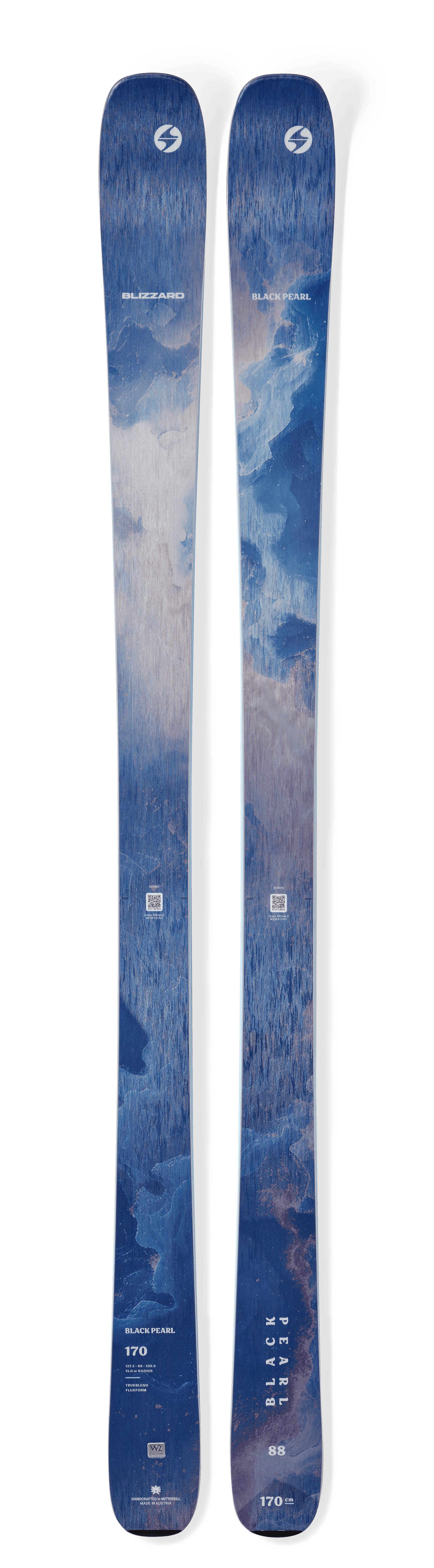 Blizzard Black Pearl 88 top sheet, image © Blizzard