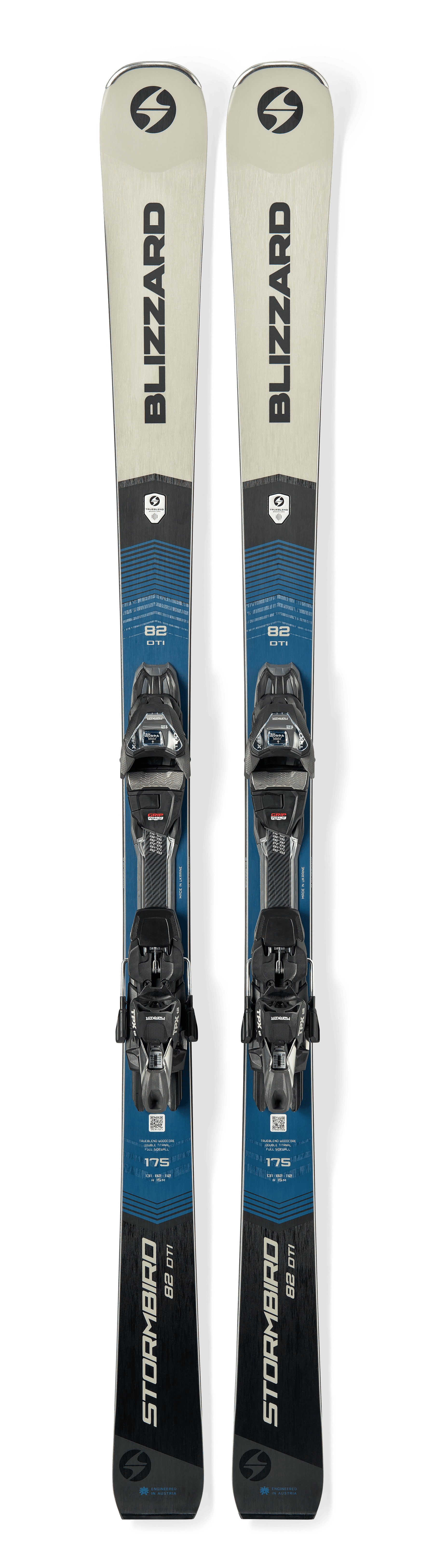 Blizzard Stormbird 82 DTI + TPX12 Demo top sheet, image © Blizzard