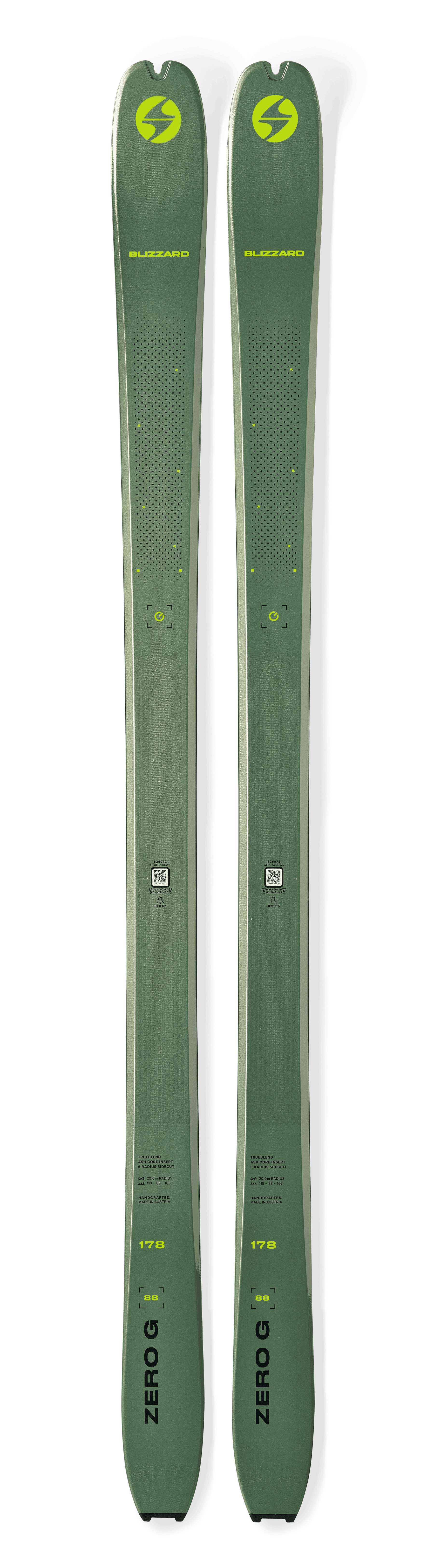 Blizzard Zero G 88 top sheet, image © Blizzard