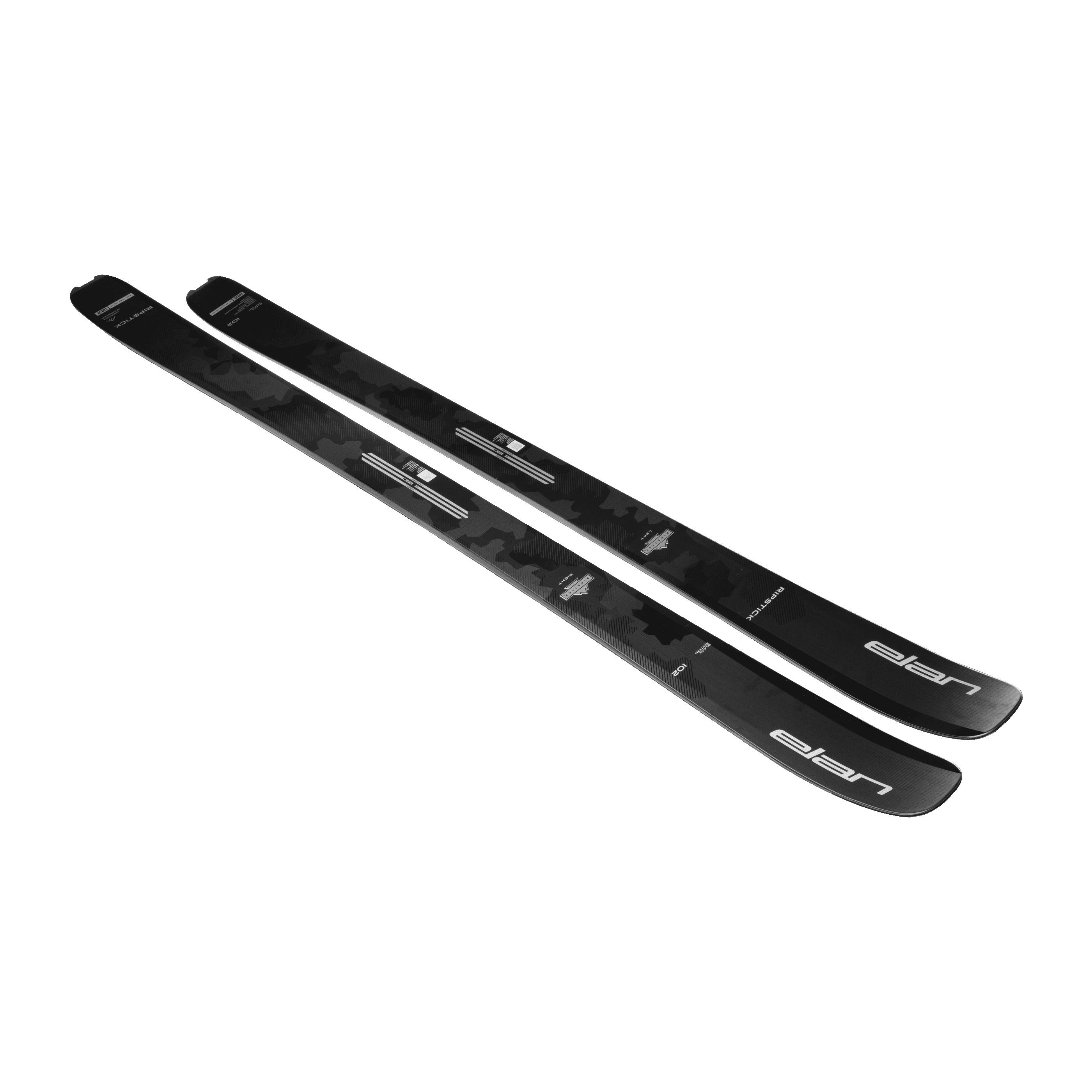 Elan Ripstick 102 Black Edition 2026 top sheet, image © Elan