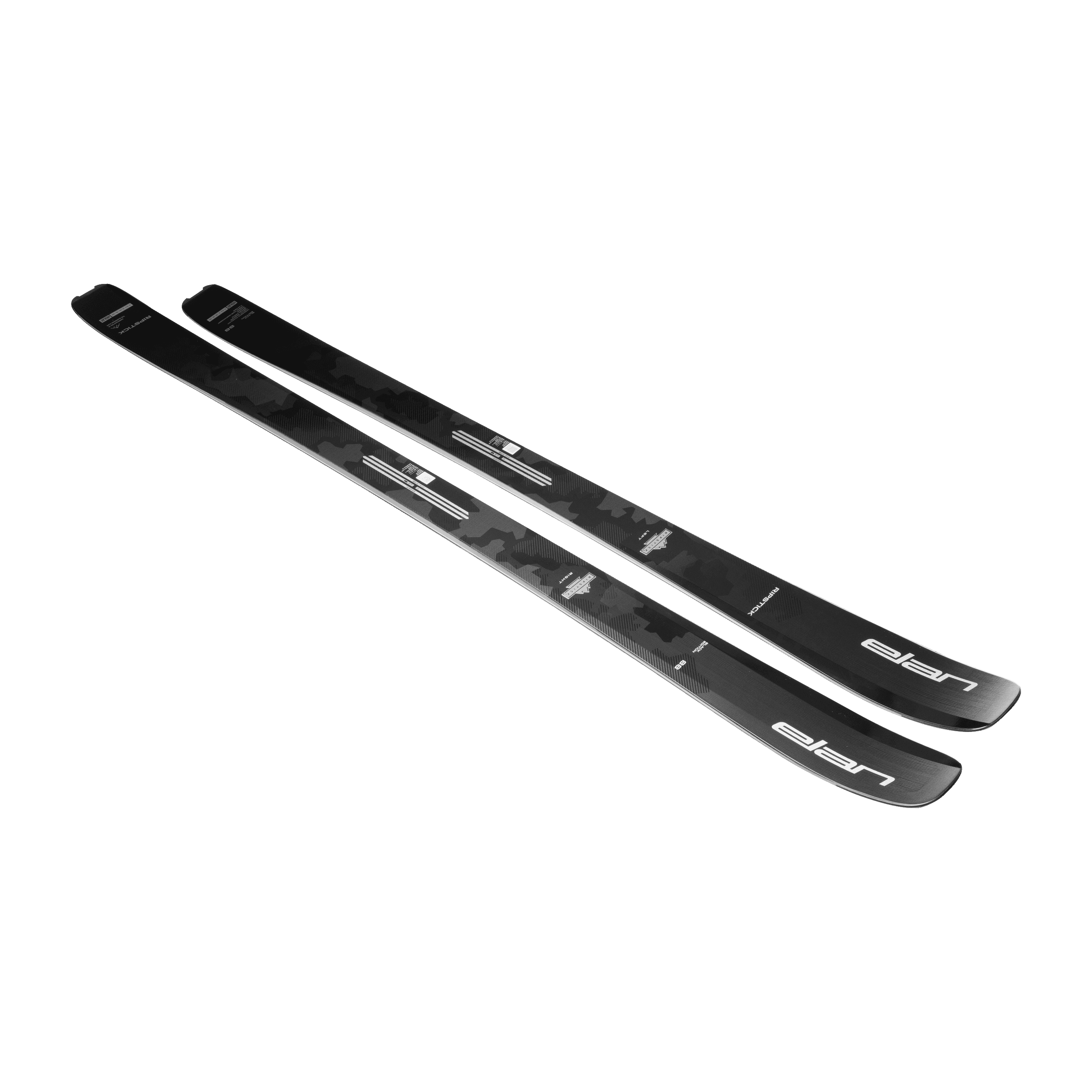 Elan Ripstick 88 Black Edition 2026 top sheet, image © Elan