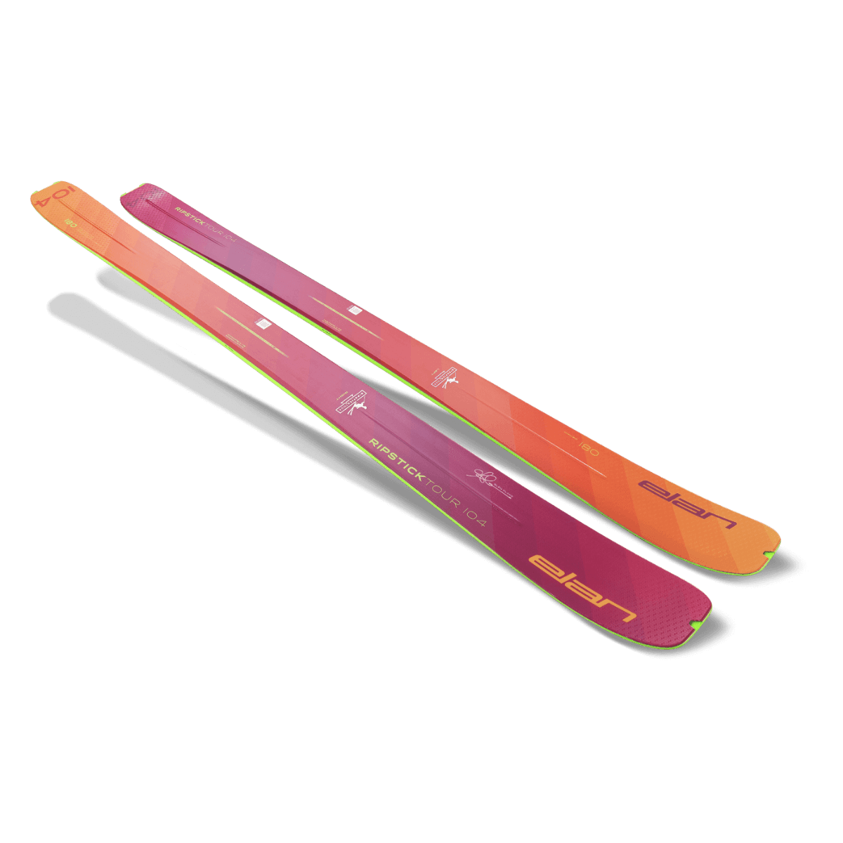 Elan RIPSTICK TOUR 104 Flat 2024 top sheet, image © Elan