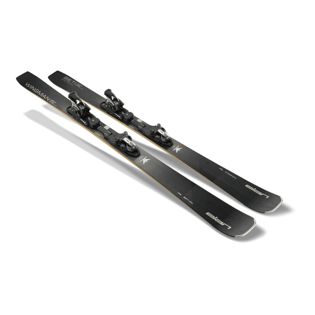 Elan Wingman 86 Black Edition 2026 top sheet, image © Elan