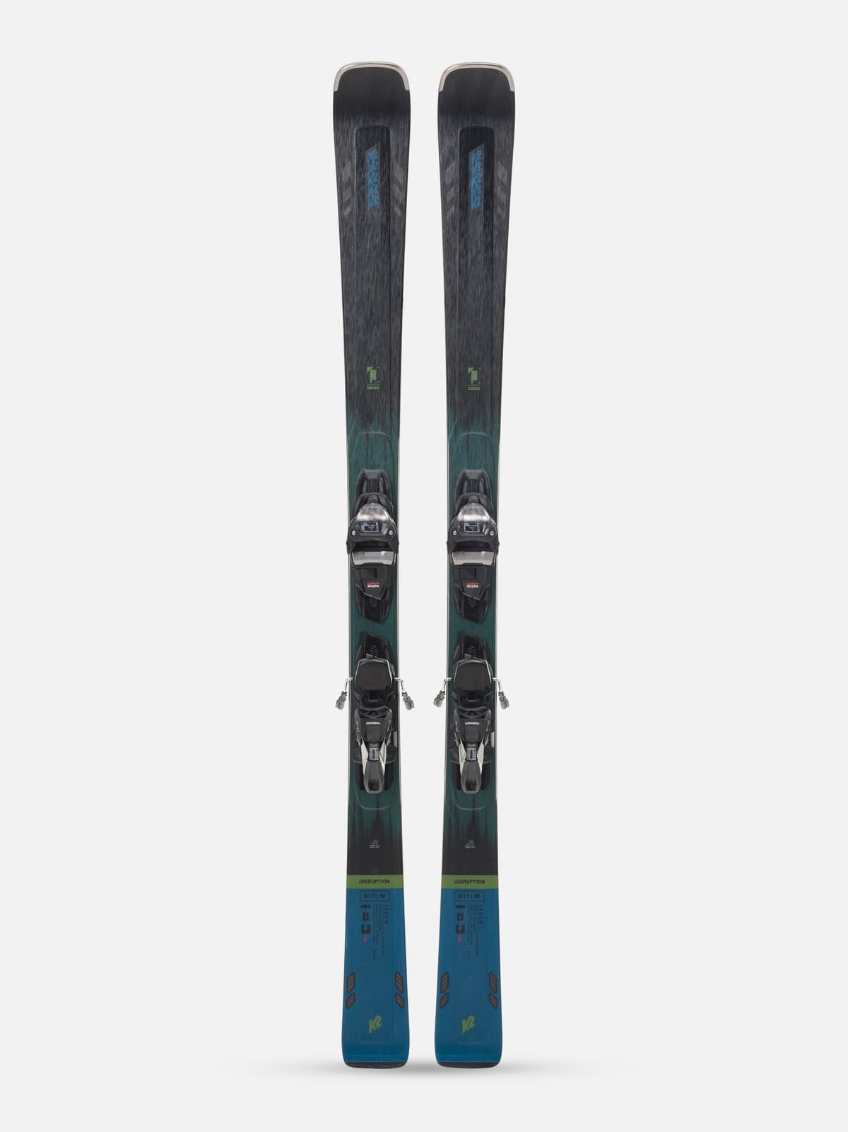 K2 Disruption 81TI Women's 2024 top sheet, image © K2