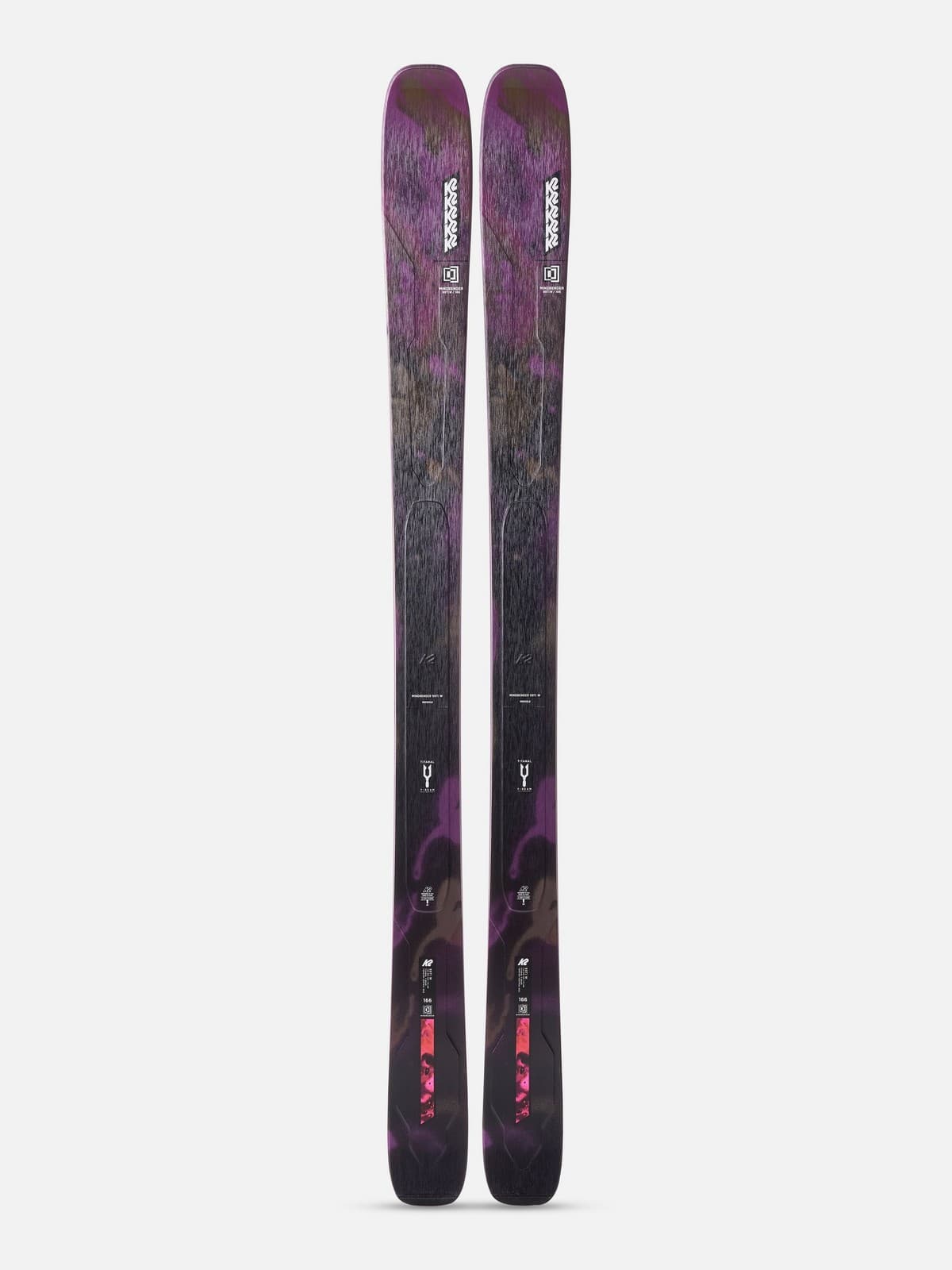 K2 Mindbender 99Ti Women's 2026 top sheet, image © K2