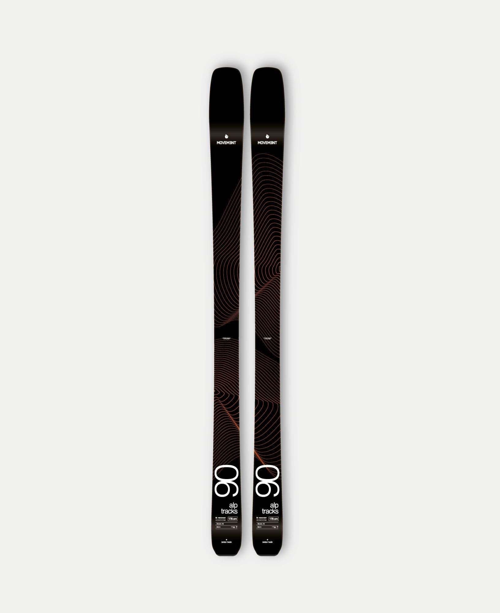 Movement ALP TRACKS 90 swiss made 2ND top sheet, image © Movement