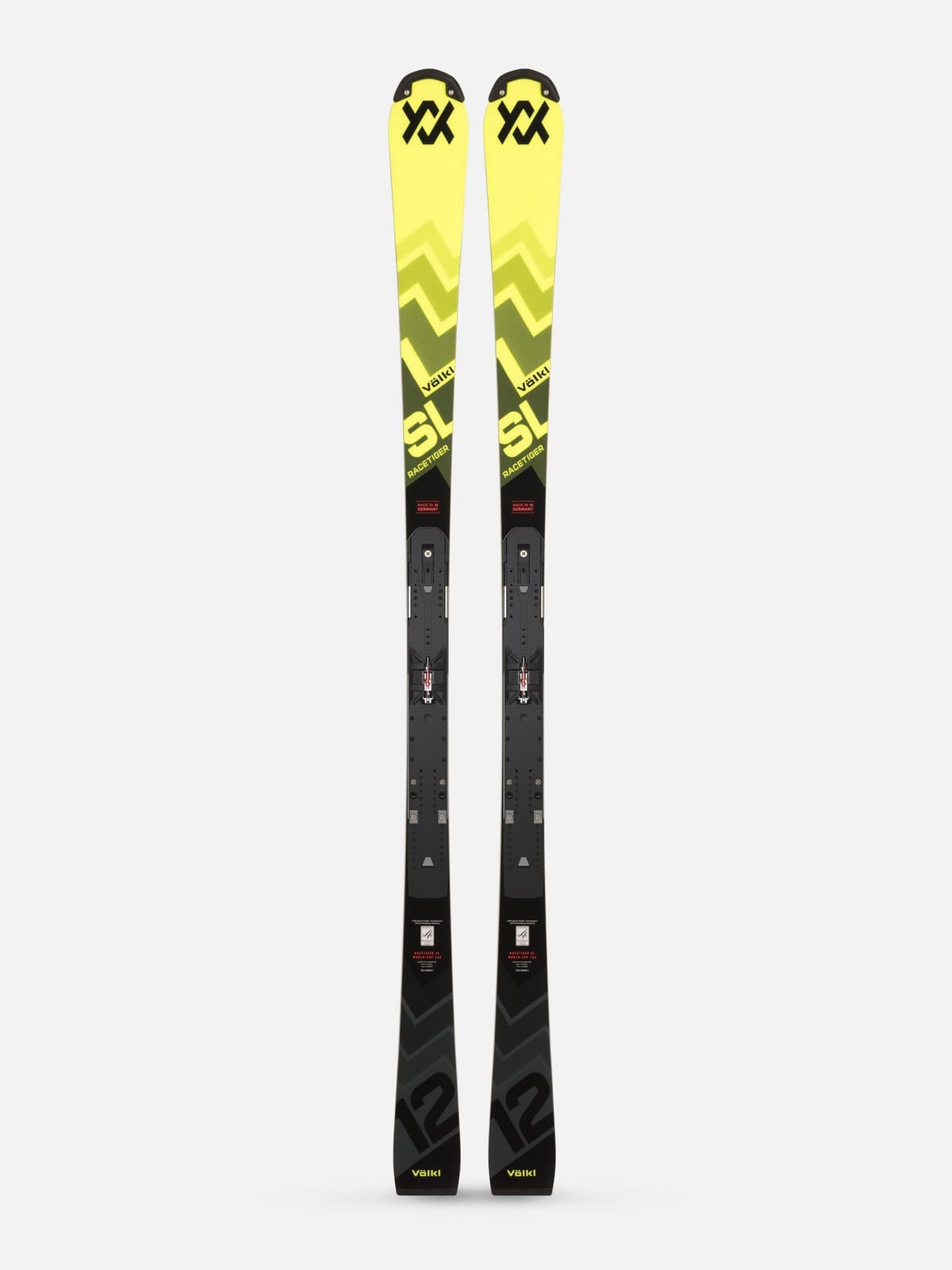 Völkl Racetiger SL R FIS W/ Plate 2025 top sheet, image © Völkl