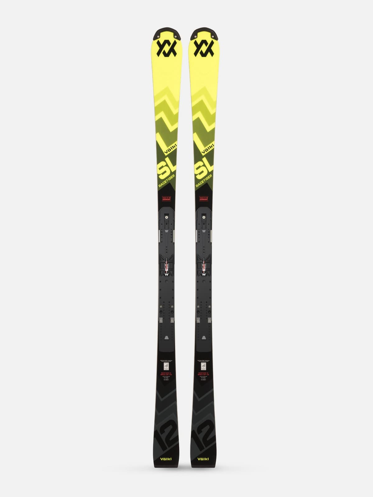 Völkl Racetiger SL R WC FIS + Plate 2025 top sheet, image © Völkl
